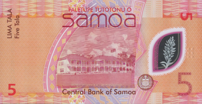 (882) ** PNew (PN47) Samoa - 5 Tala (ND (2023))